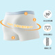 Hengyuanxiang 7A antibacterial children's underwear for men, middle and large children, 100% cotton inner boxer shorts, teenagers' underwear, 3 pairs