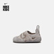 Nike infant and child easy to put on and take off sneakers Velcro winter fly knitting for boys and girls NIKE SWOOSH 1 FB3244 004 university gray/mink brown/light earthy brown 23.5