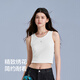 Semir Vest Damen Short Bow Gentle Sommer 2025 Mode, eng gestickte runde Hals Top 109325102001