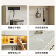 Lin's home sideboard wall-mounted integrated storage cabinet living room tea cabinet small apartment household Muguang series YU1T sideboard 1.5m