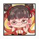 Light suit mon souhait Nezha Painting Board Nezha 2: Demon Child Can Haidiy Remplissage Coloriage Color Paint Cartoon dessiné à la main Ao Bing Decorative Painting Hy14381 80 * 80cm Cadre intérieur en bois massif épaisseur + cadre extérieur décoratif (