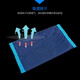 Sweat Wipe Scarpe du poignet Hommes et femmes Masque à vélo d'extérieur Col Turban Band Turban Téroter Cold Feel Drying Scrying Sweat-Absorbing Sweel Blue [Single Set]