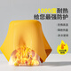 GANGQI silicone fire extinguishing blanket fire household commercial kitchen 1.5m*1.5m fire escape flame retardant fireproof