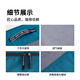 m square旅行收纳袋衣服物旅游收纳包便携出差行李箱整理袋 湖水蓝XL*2