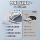 Keyoumeng electric twist car adults can take a charging child electric car for 1-3 years old babies 6 children mopping cart slither Glacier Blue 12v large battery plus sidecar丨 Adults Children's Day gift one year old baby birthday gift