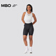 MBO Cycling traje Camisa de sudor Mujeres Bicicletas de secado rápido B130 Bottom Bottom Bottom Mountain Bike Road Bike Equipment White S