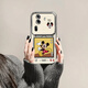 Leishengku applique l'opporeno11pro pire du téléphone mobile cartoon mickey minnie 8 silicone 7 mignon 65 Oppore0pro + cas de protection Reno9pro + couverture complète anti-automne Ren Silver-SBH15664 Minnie + C248 Oppore1