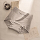 Langsha Boxer Underwear pour les femmes Pure Coton allongé Antéritez l'entrejambe sans sous-vêtements à l'entrejambe 3 têtes de boxer haut de gamme