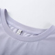 Show de fibra [Camiseta versátil de empalme de encaje sensual de diseño] Gran tamaño de grasa de mujer MM2025 Summer Nuevo estilo 1591 Purple 3xl