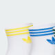 阿迪达斯 （adidas）Originals三叶草2025年男女ORI TREF ANK 3P袜子 KA9277 M