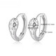 Bovia pt950 platinum earrings for women, platinum earrings, earrings, simple men's snake-shaped earrings, birthday girlfriend gift, platinum snake earrings, weighing about 3.25-3.45 grams