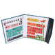 Beau chiens, lettres magnétiques en bois, disque cognitif, aides pédagogiques, table pinyin, jouets d'éducation précoce, anniversaire, cadeau de la journée pour enfants, livre magnétique, bleu