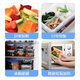 LocknLock Lock Fresh Box 4 Separation 1.6L Sealed Box Microwave Locklock Bento Lunch Box HPL824C 2.6L Three Separation-826c