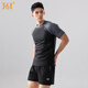 361 swimming trunks men's anti-embarrassing swimsuit suit swimsuit fake two-piece large-size flat-corner beach pants hot spring swimming equipment