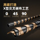 达亿瓦CROSSFIRE入门路亚杆泛用远投 2.03m 682MLB枪柄+蜂王左手轮