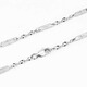 MZMZ Platinum Möbius Necklace PT950 Platinum Men's Versatile Melon Seed Chain Double Eleven Birthday Gift for Boyfriend Light Luxury Fashion Möbius Necklace-55cm