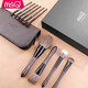 Meisiko Meisiko MSQ 10 Liu Dai makeup brush set full set of brushes concealer point color loose powder eye shadow brush animal hair