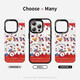 Beau Ten Cent (MSMF) Sanrio Apple Magnetic Phone Case Magsafe Cartoon Cute Girl Heart Katie Cat Advanced Wireless Charges Deux-en-1 Case de protection anti-automne pour femmes applicable [acrylique magnétique] Pudding Dog-BG694G iPhone14pro