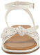 Steve Madden Girls' Shoes Meris Sandals, White White 1 Little Kid