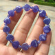 Chuansen South Africa Natural Tanzanite Bracelet Tanzanite Bracelet Tanzanite Bracelet Natural No Baked Color No Optimization No. 44
