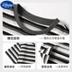 Disney boys suit summer new children's cotton t-shirt shorts suit large children's striped short-sleeved sports pants two-piece set DDB13688 gray + N11762K black 120 cm height 110-120 cm Age 6-7 years old
