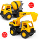 鑫行玩具（XINHANGTOYS）新款工程车玩具套装加厚大号挖掘机儿童 677-24惯性大号加厚推土车