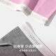 ubras25年新棉抗菌裆内裤女士内裤低腰三角裤舒适透气亲肤（3条装） 黑色+花灰色+白色 XL