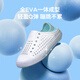 Skechers斯凯奇洞洞鞋儿童凉鞋女孩夏季运动童鞋学生透气鞋子308006L