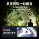 天火（SkyFire）强光夜钓头灯钓鱼专用感应帽檐帽夹灯超亮头戴式充电超长续航 【夜钓战神】双光六档_强光15h_