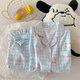 Pajamas for women, summer short-sleeved cloud cotton ladies 2025 new student cute cartoon summer home clothing set QDMBE688 2XL Recommended weight 135 Jin [Jin equals 0.5 kg]
