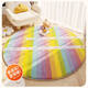 Ni Zhier Carpet personnalisé Round Children's Reading Area Imitation Cashmere étanche de chevet de chevet Étude Chaise d'étude CHAUX PLIME SPIVELL LION ANGLAIS [TEMPRE COOL, FOLLENESS, CHAUDE] Diamètre 200cm (propre dès que vous sucez, facile à prendre en charge)