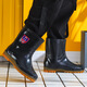 Dadong (Dusto) Neue mittlere und kurze Röhrenregenstiefel für die schwarze Küche der Männer wasserdichte PVC Oxford Foot Gummi Schuhe Arbeitsschutzschuhe Herrenregen Stiefel Tarnung 9928 36 36 36 36 36 36 36 36 36 36