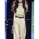 
Oudihui's new casual pants women's summer summer match with a complete set of high-end and elegant small clothes set Two-piece suit M