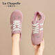 LA CHAPELLE SAPOS DE MUJERES 25 AÑOS Nuevos zapatos para mujeres Mesh Saquetas transpirables zapatos Versátiles Versátiles de entrenamiento Shoes sin pies malolientes zapatos de mujer livianos Pink xxe6628-2 38