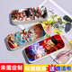 Boîte de lunettes d'étudiant Nezha Boîte de papeterie de grande capacité personnalisée Boîte de rangement portable Portable Customated + 3 Yuan Collection Glasses Tissu
