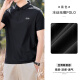 JEEP SPIRIT吉普短袖t恤男士夏季薄款冰丝POLO翻领衫半袖速干透气商务休闲 BYBL-12358中灰【冰丝透气】 XL 【建议130-145斤】