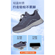 
Adachiaki Lijian Older Shoes Men's Spring and Autumn Authentic Breathable Mesh Non-Slip Walking Shoes Wide and Fatty Older Sneakers C3899 Men's Dark Gray 40