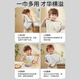 Dr. Ma Kinder Waschen Handtuch Baby Handtuch Waschhandtuch Baby Schlucken Handtuch Wischen Sie Gesicht bib wasserdicht 1 Pack Blau