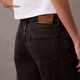 Calvin KleinJeans【复刻90系列】25春夏新款女士ck微弹直筒牛仔裤47B915G 846-牛仔黑灰 27