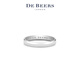 DE BEERS Wide Court Platinum Ring Couple Ring 3mm Platinum Ring Wedding Ring 3mm 55