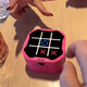 Hui Baolong lernen Artefakt Tic Zeh Schach Elektronischer Spaß für die intelligente Klasse für intelligente Klasse Fischerei mit Multifunktionsschachbrett Multi-in-One Smart Tic Toe Chess [Zitronengelb]