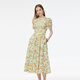 Gloria dress for women traveling 2025 new summer dopamine beautiful small skirt 1E5C4K690 8CD summer dream kumquat S