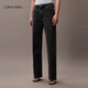 Calvin KleinJeans【复刻90系列】25春夏新款女士ck微弹直筒牛仔裤47B915G 846-牛仔黑灰 27
