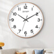 COMPAS Mall Clock Salon Room Watch Simple Quartz Watch Wall Clock 3294A Gold