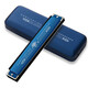 Swan (SWAN) polyphonic harmonica 24-hole beginners C-tune advanced adult professional playing instruments Children's school season gift Jazz black