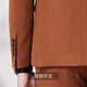 Antonio wool suit, fashionable business suit, trouser suit, men's formal suit, wedding groom's suit, orange 54 B (190/108B)