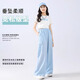 
Pitt Pitts Girls Summer Suit 2025 New Children's Sports Short Sleeve Trendy Summer Summer Clothes Big Children's Summer Clothes 18908 Gradient Blue 15262 Fantasy Color 170 cm