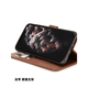 Shilifan is suitable for vivoX60pro mobile phone case flip-top protective case wallet card holder anti-fall wear-resistant front and rear full leather case [brown] + same leather rope vivoX60pro