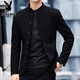 Playboy (PLAYBOY) high-end Mao suit young people new Chinese style men's Republic of China stand collar suit jacket men's suit large size trendy new Mao suit L 125-140Jin Jin equals 0.5 kg
