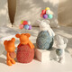 
Cute ornaments, home decorations, entrance, TV cabinet, bedroom, office desk, small items ins, love bear, rose pink